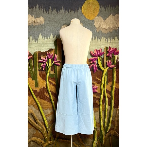 Anthropologie Faux Leather Cropped Pants XS - Picture 7 of 12